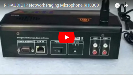 RH-AUDIO IP-пейджинговый микрофон RH8300