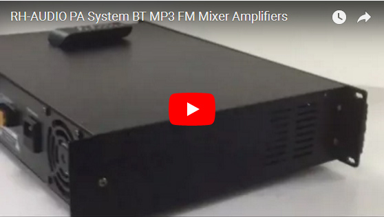 RH-AUDIO PA System BT MP3 FM-микшерные усилители